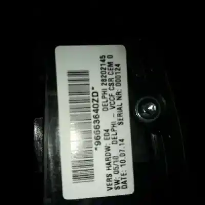 Pièce détachée automobile d'occasion commutateur multifonctions pour citroen c5 berlina millenium références oem iam 96663640zd