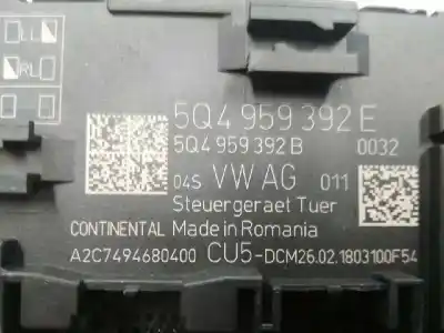 Tweedehands auto-onderdeel comfortmodule voor seat leon (5f1) style oem iam-referenties 5q4959392e