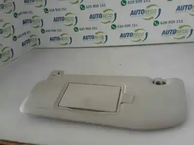 Second-hand car spare part left sunshade for citroen c3 feel oem iam references 