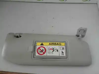 Second-hand car spare part right sunshade for citroen c3 feel oem iam references 