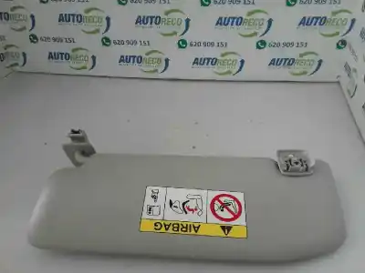Second-hand car spare part right sunshade for citroen c3 feel oem iam references   