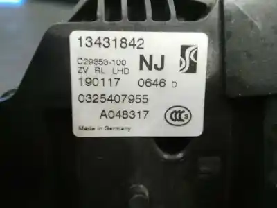 Peça sobressalente para automóvel em segunda mão fechadura da porta traseira esquerda por opel corsa e color edition referências oem iam 13431842