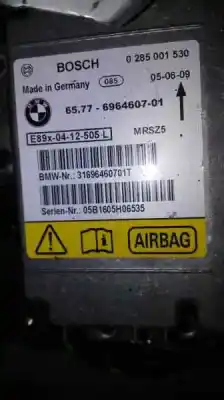 Peça sobressalente para automóvel em segunda mão centralina de airbag por bmw serie 1 berlina (e81/e87) 116i referências oem iam 0285001530