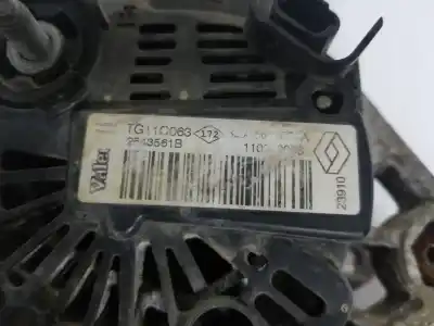 Second-hand car spare part alternator for dacia duster laureate 4x2 oem iam references 8200567607a 8200567607a tg11c063