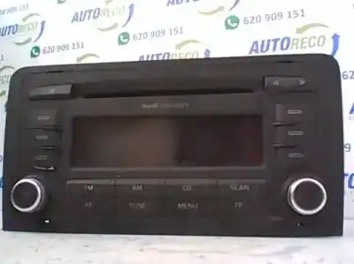 Автозапчастина б/у аудіо система / радіо cd для audi a3 (8p) 1.9 tdi посилання на oem iam 8p0035186p  