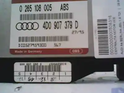 Second-hand car spare part ECU ENGINE CONTROL for AUDI A4 BERLINA (B5)  OEM IAM references 0265108005  