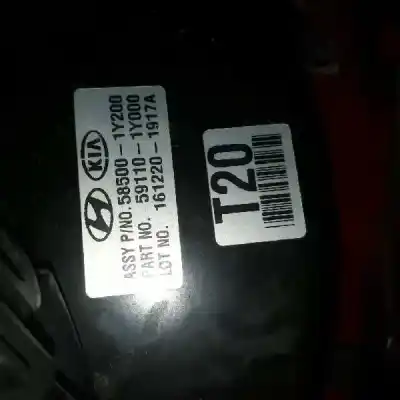 Автозапчастина б/у гальмівний серво для kia picanto (ja) 1.0 cat посилання на oem iam 585001y200