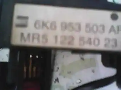 Pezzo di ricambio per auto di seconda mano comando pulito per seat ibiza (6k1) stella riferimenti oem iam 6k6953503af