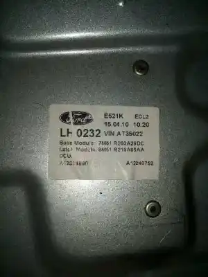 Second-hand car spare part driver left window regulator for ford kuga (cbv) titanium oem iam references 3m51r23201bg