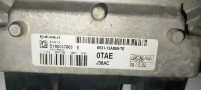 Second-hand car spare part ecu engine control for ford fiesta (cb1) titanium oem iam references s180047003e  8v2112a650te