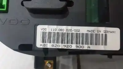 Peça sobressalente para automóvel em segunda mão quadrante por audi a2 (8z) 1.4 16v referências oem iam 8z0920900a  8z0920900a