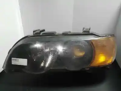 Second-hand car spare part left headlight for bmw x5 (e53) 3.0i oem iam references 15183300l 15183300l 63117166797