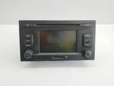 Peça sobressalente para automóvel em segunda mão sistema de áudio / rádio cd por seat leon (5f1) i-tech referências oem iam 5f0035869b