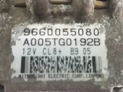 Pezzo di ricambio per auto di seconda mano alternatore per peugeot 207 urban riferimenti oem iam 9660055080  9660055080
