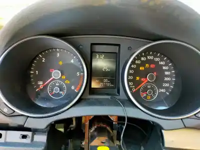 Second-hand car spare part dashboard for volkswagen golf vi (5k1) rabbit bluemotion oem iam references 5k0920861a