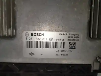 Автозапчасти б/у блок управления двигателем за dacia dokker ambiance ссылки oem iam 0281032811  237106319r