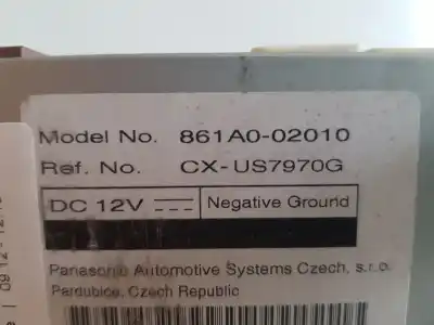Second-hand car spare part electronic module for toyota auris hybrid active oem iam references 861a002010  861a002010