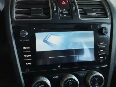 Second-hand car spare part audio system / radio cd for subaru forester (s12/sh) 2.0 sport plus oem iam references 86431sg380  