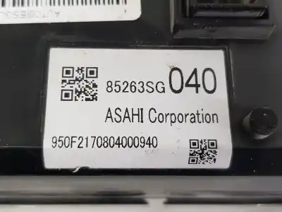 Gebrauchtes Autoersatzteil multifunktionsdisplay zum subaru forester (s12/sh) 2.0 sport plus oem-iam-referenzen 85263sg040  