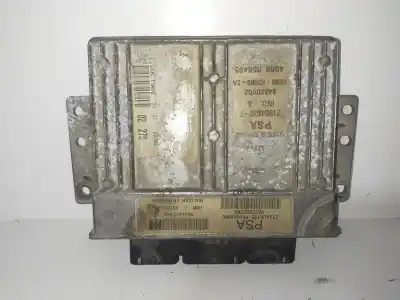 Peça sobressalente para automóvel em segunda mão centralina de motor uce por peugeot 206 berlina e-music referências oem iam 9652202780