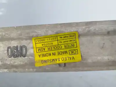 Peça sobressalente para automóvel em segunda mão intercooler por ssangyong actyon 200 xdi 4wd limited referências oem iam 622704 2371109051 622704