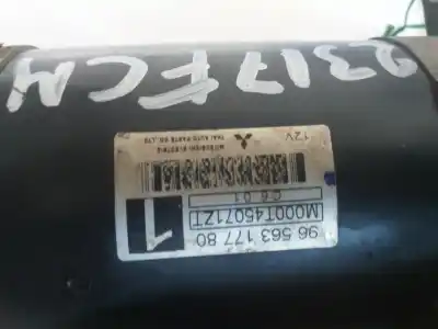 Peça sobressalente para automóvel em segunda mão motor de arranque por citroen c3 pluriel 1.4 referências oem iam 9656317780  9656317780