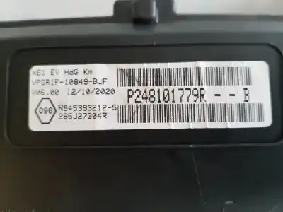 Peça sobressalente para automóvel em segunda mão quadrante por renault kangoo z.e. maxi 2-sitzer referências oem iam 248101779r  248101779r