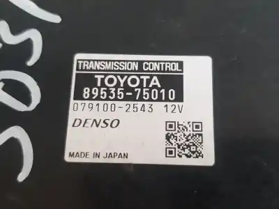 Second-hand car spare part electronic module for toyota auris hybrid active oem iam references 8953575010  8953575010