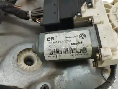 Second-hand car spare part rear right window regulator for seat leon (1m1) motor 1.9 ltr. - 66 kw tdi oem iam references 1c0959812a  