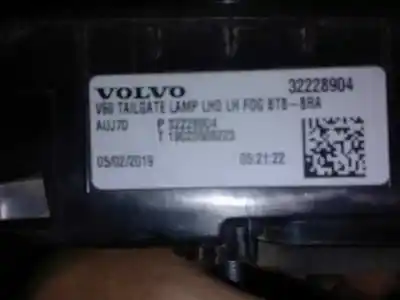 İkinci el araba yedek parçası kapida sol kuyruk lambasi için volvo v60 familiar momentum oem iam referansları 32228904