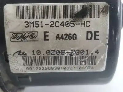 Peça sobressalente para automóvel em segunda mão abs por ford focus berlina (cap) 1.6 16v cat referências oem iam 3m512c405hc  3m512c405hc