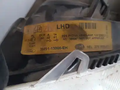 Second-hand car spare part left headlight for ford focus c-max (cap) connection oem iam references 3m5113006eh  