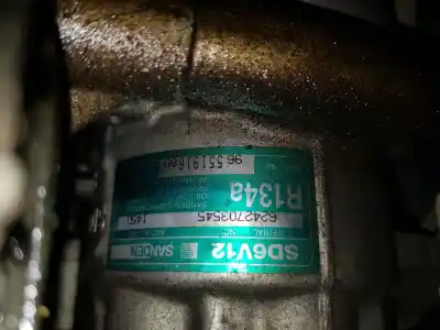 Pezzo di ricambio per auto di seconda mano COMPRESSORE ARIA CONDIZIONATA per PEUGEOT 1007  Riferimenti OEM IAM 9655191680 1450 9655191680