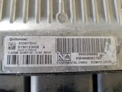 Peça sobressalente para automóvel em segunda mão centralina de motor uce por citroen c4 grand picasso exclusive referências oem iam 9800268980
