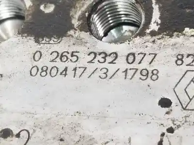 Peça sobressalente para automóvel em segunda mão abs por renault clio iii exception referências oem iam 0265232077 8200747140 0265232077