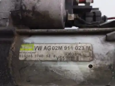 Автозапчасти б/у двигатель запускается за audi a3 (8p) 2.0 fsi ambition ссылки oem iam 02m911023m d6gs14 02m911023m