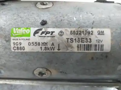 Second-hand car spare part starter motor for opel corsa d cmon oem iam references 55221292  55221292