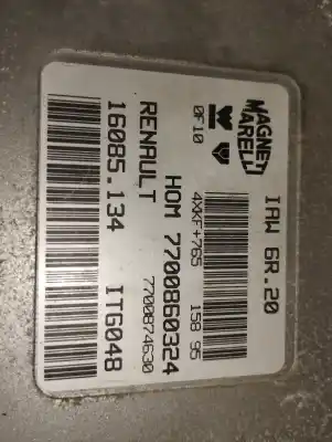 Second-hand car spare part ecu engine control for renault twingo (co6) 1.2 oem iam references 7700860324 7700874630 7700860324