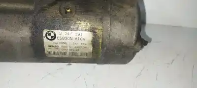 Peça sobressalente para automóvel em segunda mão motor de arranque por bmw x5 (e53) 3.0d referências oem iam 2247391 63222005 e5820nai04