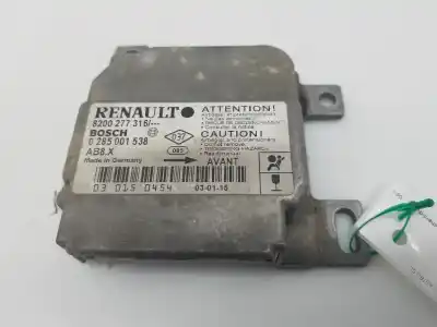Автозапчасти б/у блок управления подушками безопасности за renault clio ii fase ii (b/cb0) base authentique ссылки oem iam 8200277316