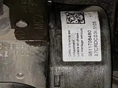 Peça sobressalente para automóvel em segunda mão abs por peugeot 308 access referências oem iam 9811708480