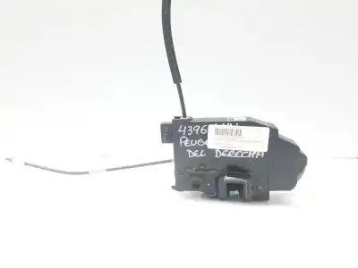 Peça sobressalente para automóvel em segunda mão fechadura da porta dianteira direita por peugeot 308 access referências oem iam 9810309380