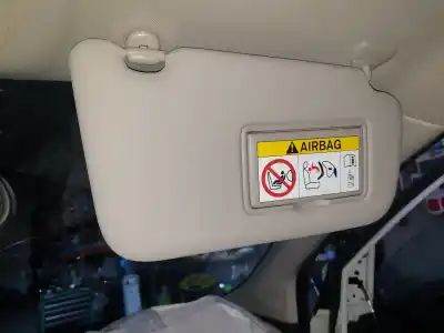 Peça sobressalente para automóvel em segunda mão para-sol direito por nissan pulsar (c13) tekna referências oem iam 