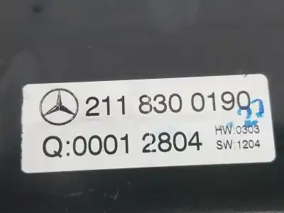 Recambio de automóvil de segunda mano de mando climatizador para mercedes clase e (bm 211) berlina om646961 referencias oem iam 2118300190  