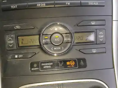 Second-hand car spare part climate control for toyota auris active oem iam references   