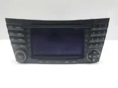 Recambio de automóvil de segunda mano de pantalla multifuncion para mercedes clase e (bm 211) berlina om646961 referencias oem iam a2118700089