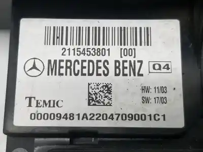 Pièce détachée automobile d'occasion boîtes à fusibles pour mercedes clase e (w211) berlina 2.2 cdi cat références oem iam 2115453801  2115453801