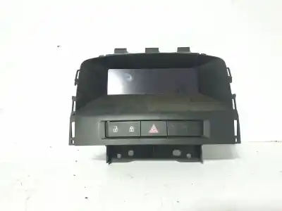 Peça sobressalente para automóvel em segunda mão display gps / multimídia por opel astra j lim. cosmo referências oem iam 13267984