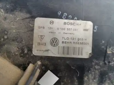 Автозапчастина б/у електро вентилятор для audi q7 (4l) 3.0 tdi v6 advance quattro (176kw) посилання на oem iam 7l0121203h 1137328535 7l0959455g