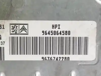 Pièce détachée automobile d'occasion calculateur moteur ecu pour citroen c5 berlina 2.0 hpi exclusive références oem iam 9645064580  9645064580